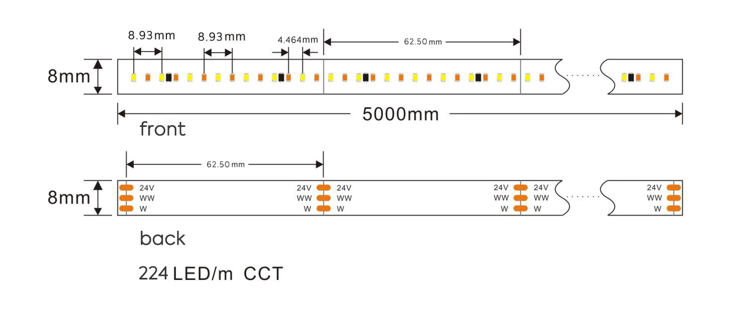 FSLSR224W-24V-2110 led strip lights